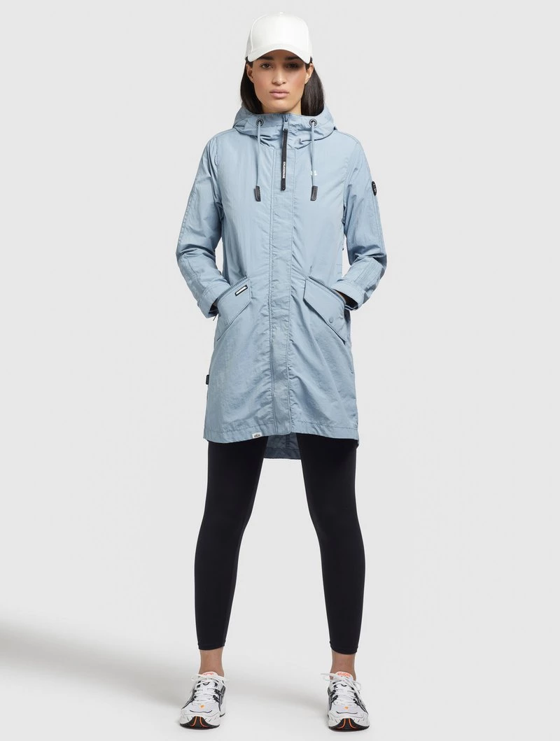 Khujo Femme GAMES Parka Hellblau 4 Khujo Femme GAMES Parka Hellblau – Image 2