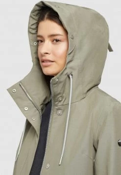 Khujo ARTISA Parka Graugrün Femme -khujo Soldes c9a359fede6e456f9be8e3cba5e34703