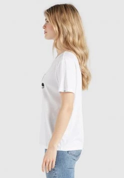 Khujo Femme BANANI HEY T Shirt Imprimé Weiß -khujo Soldes ca22beefc8f1431e9c58a4a5dd142bda