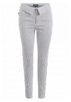 Khujo EAST Jean Slim Blue/white Femme -khujo Soldes ca6226913e6745ed84af009e448b5c29