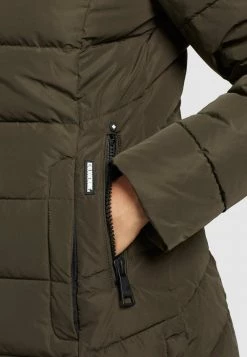 Khujo DELINAS2 Veste D'hiver Dunkeloliv Femme -khujo Soldes cab0f4b8e45c4e0786dee42ffc1e5ce7