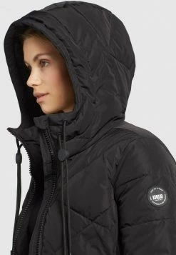 Khujo ELESSA2 Veste D'hiver Schwarz Femme -khujo Soldes cb11751429c2451bbe917f66caf44394