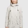 Khujo CAIMA Parka Hellgrau Femme -khujo Soldes cb14586a0203492aa6f678b1226f352c