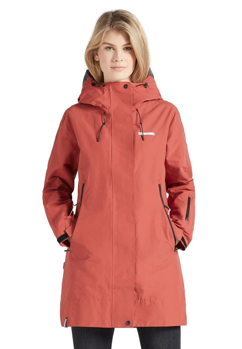 Khujo Femme ZULETIA Parka Rot 6 Khujo Femme ZULETIA Parka Rot – Image 4