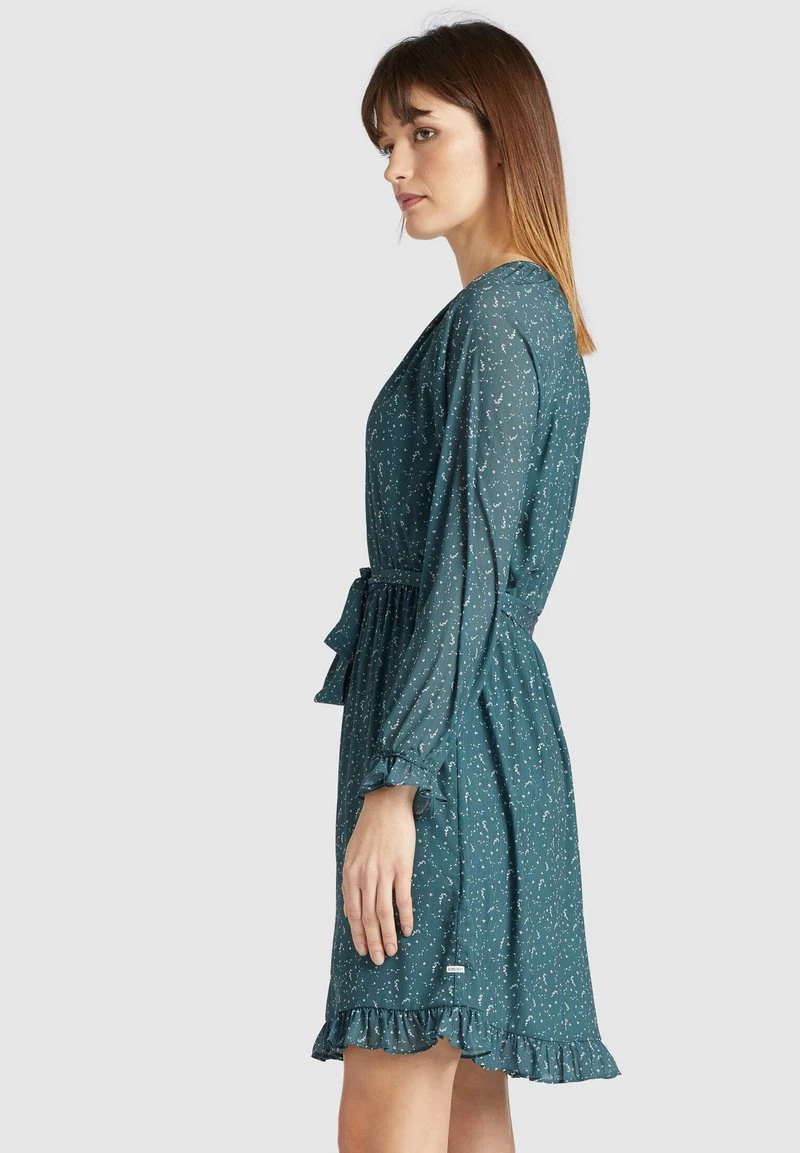 Khujo Femme MEDUSA Robe De Jour Grün 6 Khujo Femme MEDUSA Robe De Jour Grün – Image 4