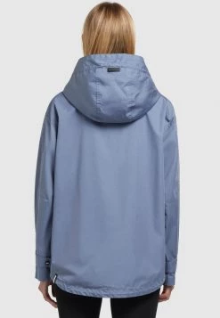 Khujo Femme FRIPS Veste Mi Saison Blau -khujo Soldes cc6363e361c94acca233dd69b17eb771