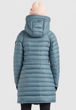 Khujo MANTEL NIANA SHINE Veste D'hiver Blaugrau Femme -khujo Soldes ceab337506a7419aa1cc4d0ccc26847e