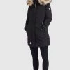 Khujo AKANDI Veste D'hiver Schwarz Femme