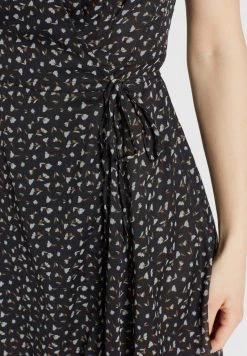 Khujo VARVARA Robe De Jour Black/blue Femme -khujo Soldes d22e81acde154f309807039658875933