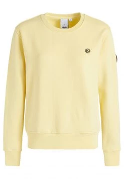 Khujo LISEL Sweatshirt Hellgelb Femme -khujo Soldes d28495a7077f4c51bd904d51a22b69f1