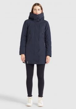 Khujo Femme VIONA Veste D'hiver Dunkelblau -khujo Soldes d338c29ff9bd48a99836340b45177d4f
