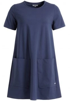 Khujo Femme SARAI Robe En Jersey Dunkelblau -khujo Soldes d347e41077794130885282aad8381e56