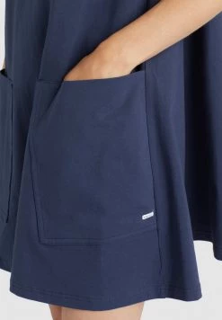 Khujo Femme SARAI Robe En Jersey Dunkelblau -khujo Soldes d445c2ad8ff64481a3c4b39f5964e849