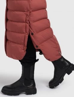 Khujo DIWANA MATT Veste D'hiver Blassrot Femme -khujo Soldes d4a51833fdae4e7d835d54329ee15c66
