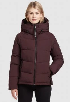 Khujo Femme ISIDORA Veste D'hiver Weinrot