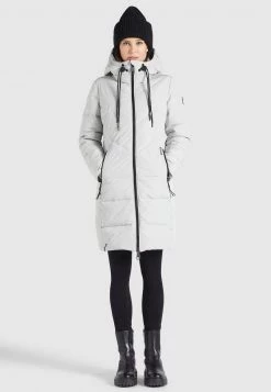 Khujo Femme ELESSA2 Veste D'hiver Hellgrau -khujo Soldes d67a34df903746aa907550adaf07a7fd