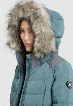 Khujo AMARAY2 Veste D'hiver Blaugrau Femme -khujo Soldes d7f887832db64302b975be4e05de099d