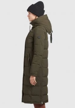Khujo LIZZ Veste D'hiver Dunkeloliv Femme -khujo Soldes d80044e8ae8b4751a6d0135d7053d75e