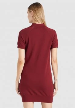 Khujo Femme PANNA Robe Pull Dunkelrot -khujo Soldes d88c22d539fe423885dd9028f34bc6c7