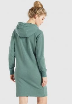 Khujo HALOUMA Robe De Jour Aqua Gewaschen Femme -khujo Soldes d933ea397fca4eaca8e938e4a373d92d