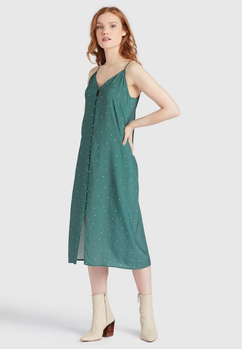 Khujo VALERIYA Robe De Jour Green Femme 7 Khujo VALERIYA Robe De Jour Green Femme – Image 5