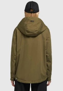 Khujo FRIPS Veste Mi Saison Dunkeloliv Femme -khujo Soldes da133e1dad254961b3a0d52b7b4549fb