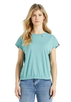 Khujo MARIKA T Shirt Imprimé Aqua Meliert Femme -khujo Soldes da7e18289aea4d38bf2e3452370955f9