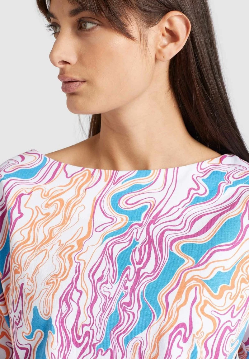 Khujo SUTTON T Shirt Imprimé Mehrfarbig Gemustert Femme 8 Khujo SUTTON T Shirt Imprimé Mehrfarbig Gemustert Femme – Image 6