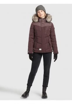 Khujo WINSEN Veste D'hiver Weinrot Femme