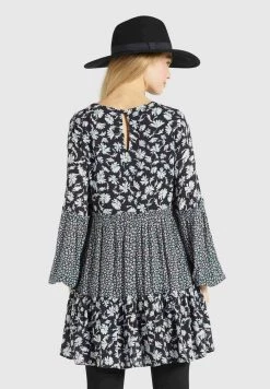 Khujo Femme GRANATA Robe De Jour Schwarz Weiß -khujo Soldes db2847db0344436381baa7fb66a97825