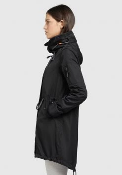 Khujo DAYES Parka Schwarz Femme -khujo Soldes dc24bbfa9a5d4eb791b97e60441cf1e5