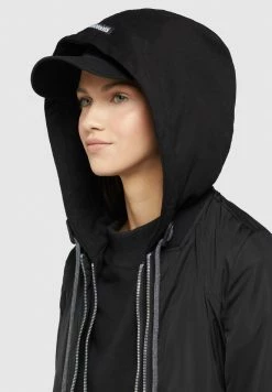 Khujo PERSEE Veste Légère Schwarz Femme -khujo Soldes df3423e2c33e4721ad6fa0d1f6d3a3e1