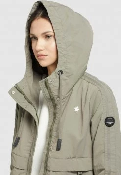 Khujo Femme ZAHIRA3 Veste Légère Graugrün -khujo Soldes e11753bce82e4c44ab4f3195960cd558