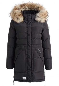 Khujo Femme MELINDRA2 Veste D'hiver Schwarz -khujo Soldes e15a13e25402464f834a6dd750d67d2a