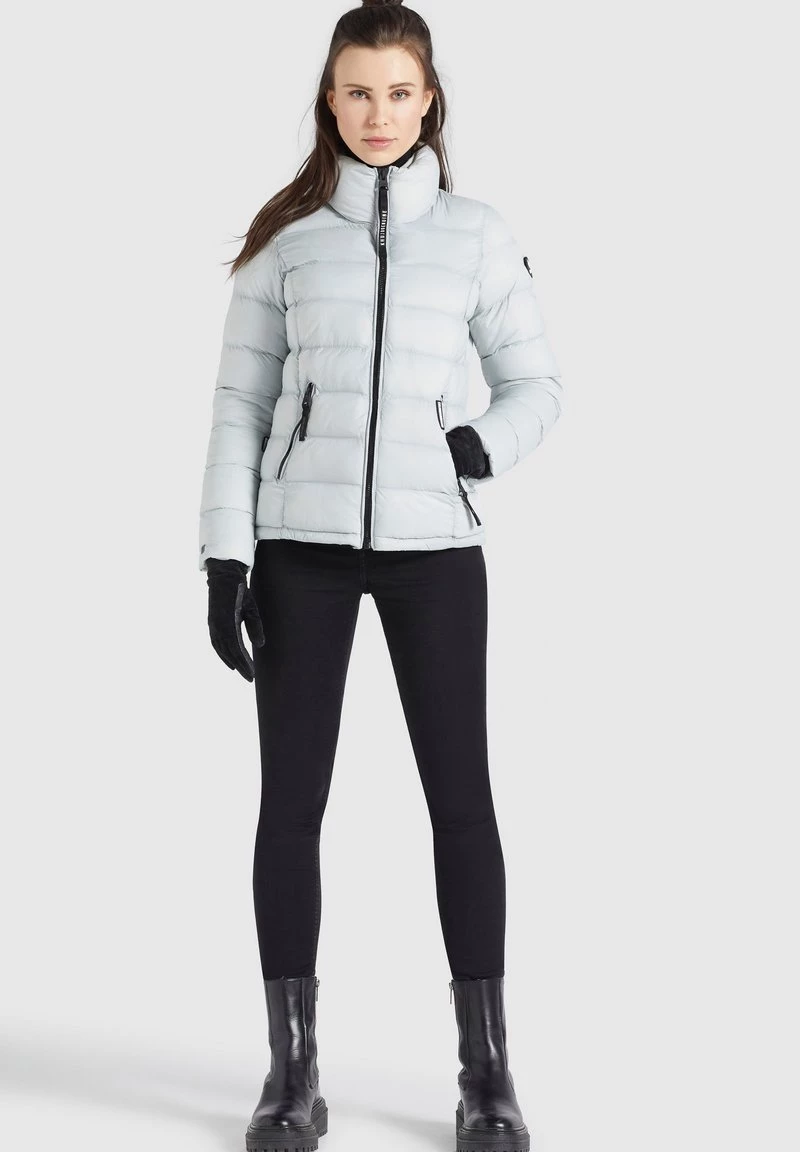 Khujo BACHA SHINE Veste D'hiver Hellgrau Femme 4 Khujo BACHA SHINE Veste D'hiver Hellgrau Femme – Image 2