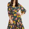 Khujo SAVORY Robe De Jour Multi Coloured Femme