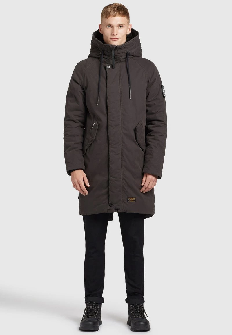 Khujo Homme HOLDER Veste D'hiver Dunkelgrau 3 Khujo Homme HOLDER Veste D'hiver Dunkelgrau