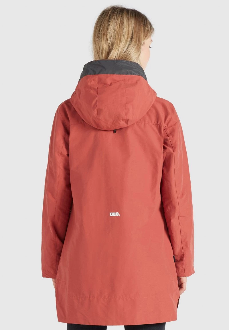 Khujo Femme ZULETIA Parka Rot 5 Khujo Femme ZULETIA Parka Rot – Image 3