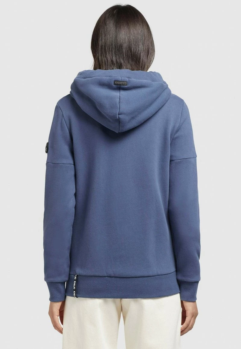 Khujo SALOMEA Sweat à Capuche Zippé Dunkelblau Femme 5 Khujo SALOMEA Sweat à Capuche Zippé Dunkelblau Femme – Image 3