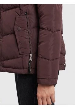 Khujo WINSEN Veste D'hiver Weinrot Femme -khujo Soldes e4e1e5fa54be4efeb67e0cc94f46d8d8