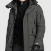 Khujo GORD Veste D'hiver Hellgrün Homme -khujo Soldes e63dcb9b30684e208a27d1ba5b34260b