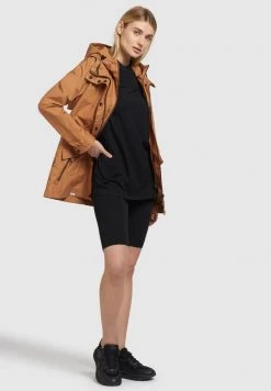 Khujo FELINA Veste Imperméable Toffee Femme -khujo Soldes e66824b897b146ad83194652eecca9be