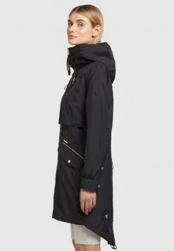 Khujo ARIANA Parka Schwarz Femme -khujo Soldes e7f4b31e725c44998744286512bdfd21