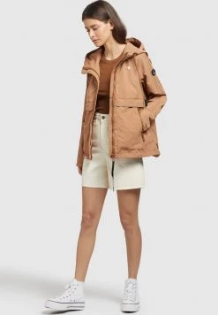 Khujo ZAHIRA3 Veste Légère Toffee Femme -khujo Soldes e83084f2fa964f0788433bcb6ae1ccd1