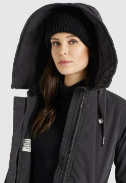 Khujo MARINA Veste D'hiver Dunkelgrau Femme -khujo Soldes e86e6a0eb32746f2ac08de8eaf97b505