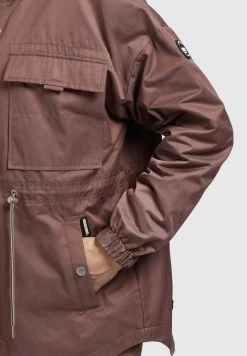 Khujo PRAYATA Parka Mauve Femme -khujo Soldes e9339011824d428a89659a5dc95c74bd