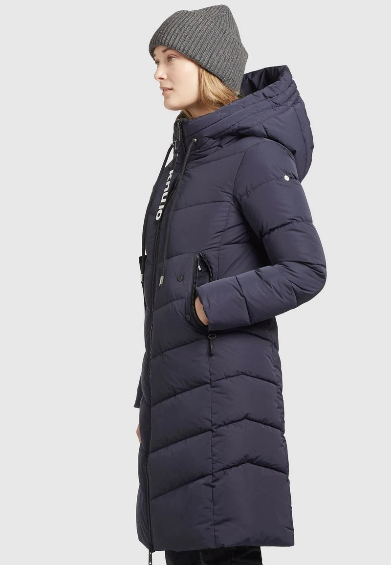 Khujo AYLEENA Veste D'hiver Dunkelblau Femme 5 Khujo AYLEENA Veste D'hiver Dunkelblau Femme – Image 3