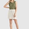 Khujo KEILANI Débardeur Oliv Femme 2 Khujo KEILANI Débardeur Oliv Femme -khujo Soldes e9a7e00707c54e7a80f949a553c5083c