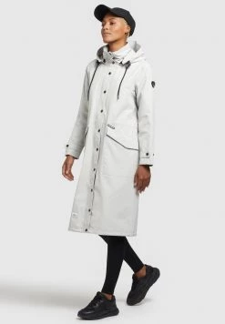 Khujo SMILLA Parka Hellgrau Femme -khujo Soldes e9b134c189a24195842765de86c22903