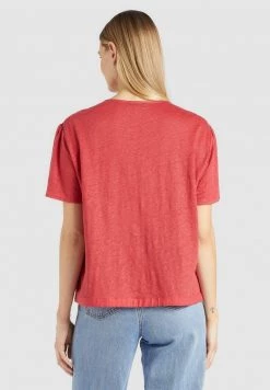 Khujo Femme ALONNA T Shirt Imprimé Red -khujo Soldes ea29b0dd5dac4fb08082e06ffcb00a99